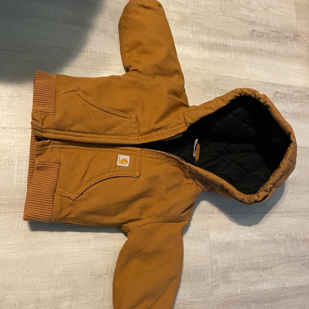 Carhartt Black Quilted Jacket